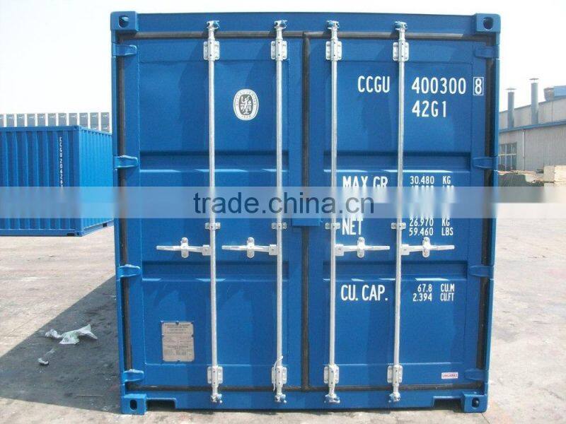 Standard Shipping Container 40ft 40gp Dry Shipping Container