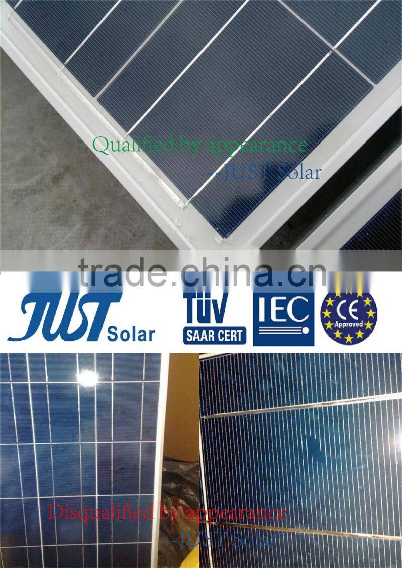 300W poly solar panel solar power system