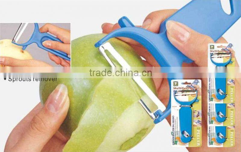 ABS+S/S 14.5*7 Useful home tools potato peeler/stainless steel peeler/small peeler