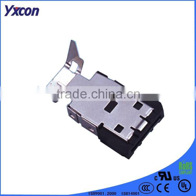 Dongguan Yxcon 7pin+15pin with positive / reverse needle SATA female Connector