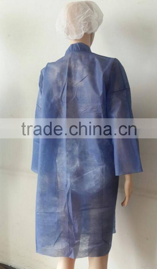 Disposable non woven PP kimono robe