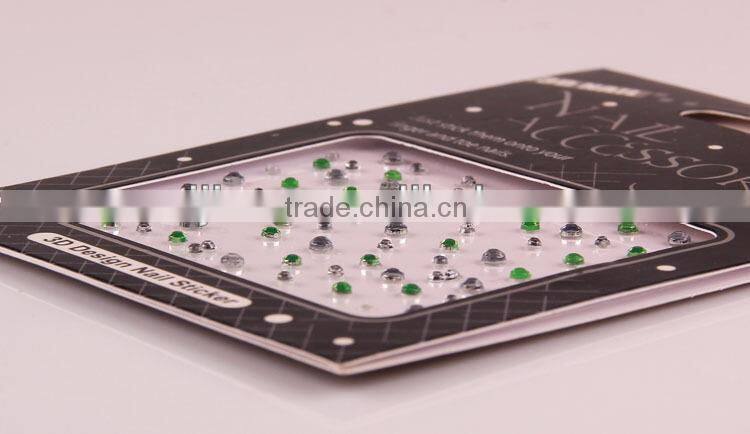 3D Crystal nail sticker