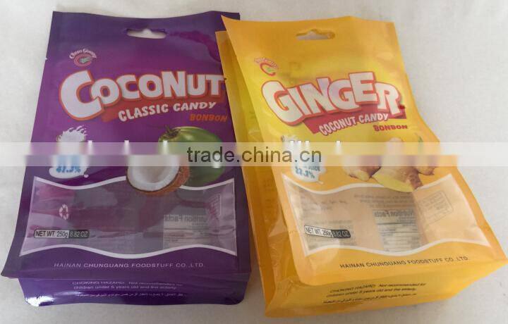 Box Bottom Plastic Bags For Nuts Fruits Packing
