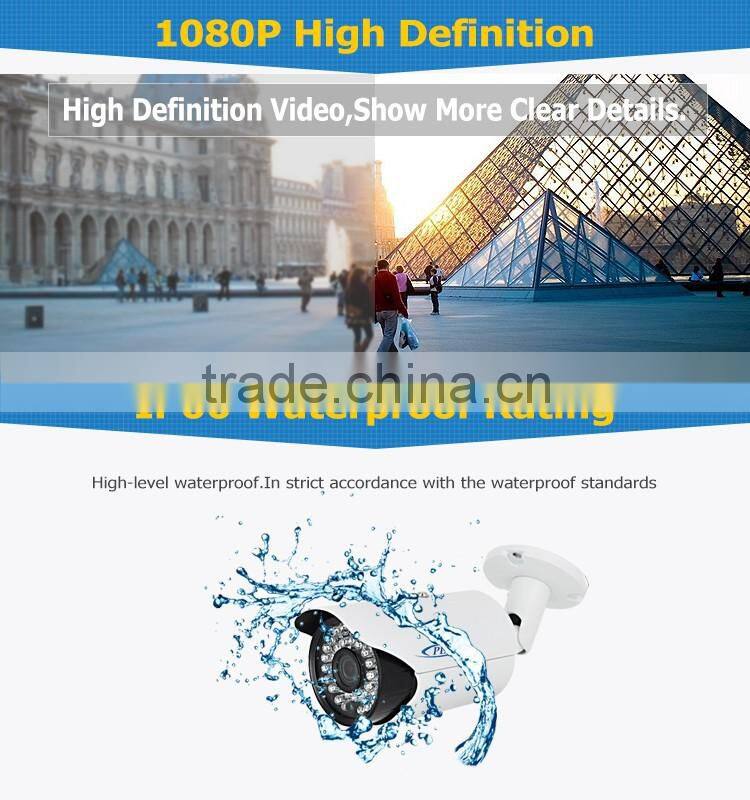 1080P 30fps 2.0megapixel 30m ir night vision ip66 waterproof ir ip camera