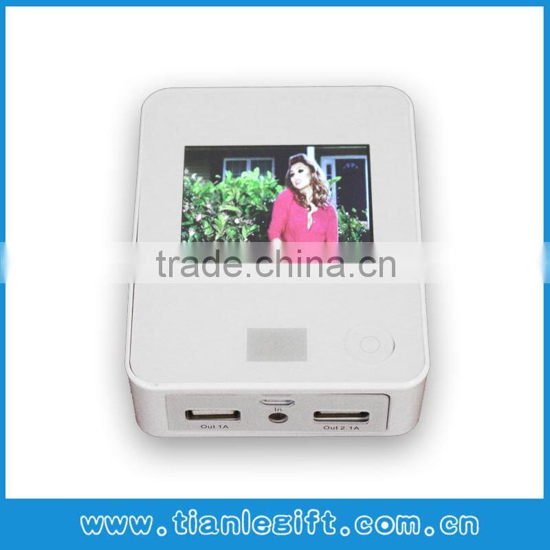 LCD Player Power Bank /Power Bank/Video Player Power Bank