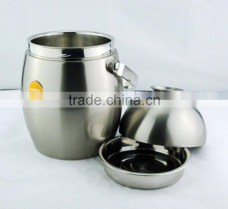 stainless steel vacuum insulated foldable food warmer bento lunch box set