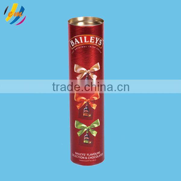 High end paper wine canister package