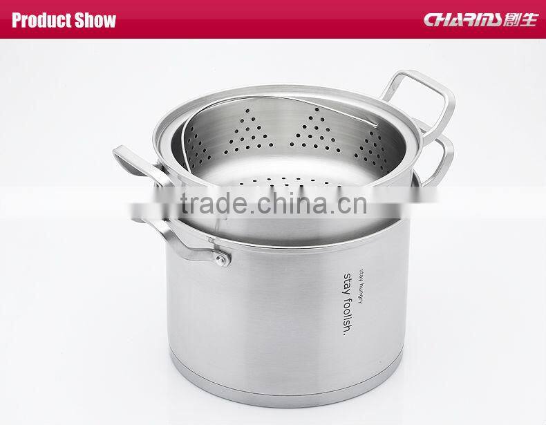Charms Stainless Steel Multipurpose Pasta Pot