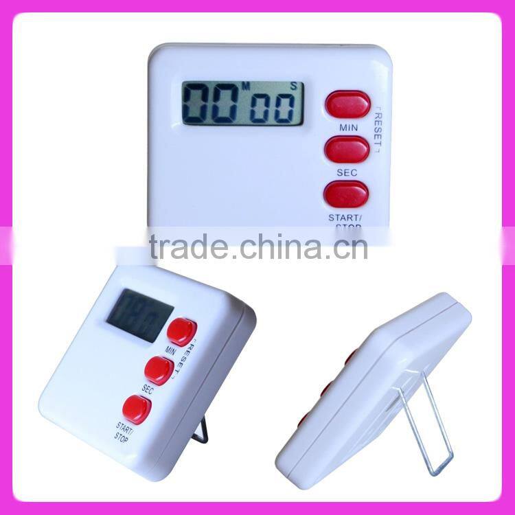 Large LED backlight programmable digital electronic timer