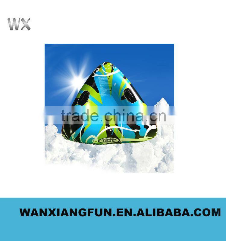 2016 hot sale high quality inflatable snow tube/new design water games adult toy