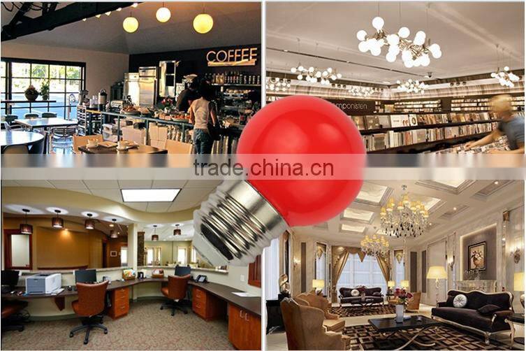 Factory wholesale holiday decoration E27 360 degree colorful smart 0.5W 1W led bulb light b22