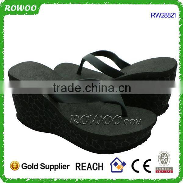 All Black EVA Outsole eva flip flops For Girl