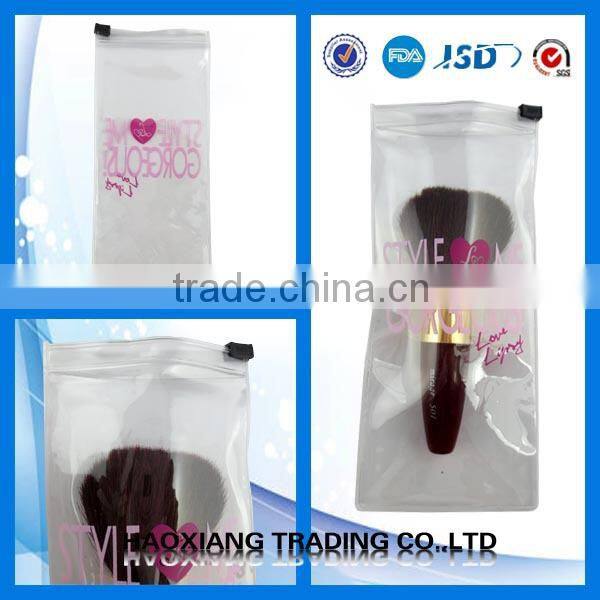 clear vinyl pvc zipper bags with handles