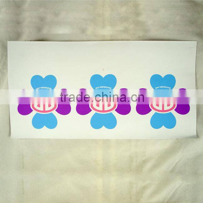 Strong adhesive custom PVC sticker