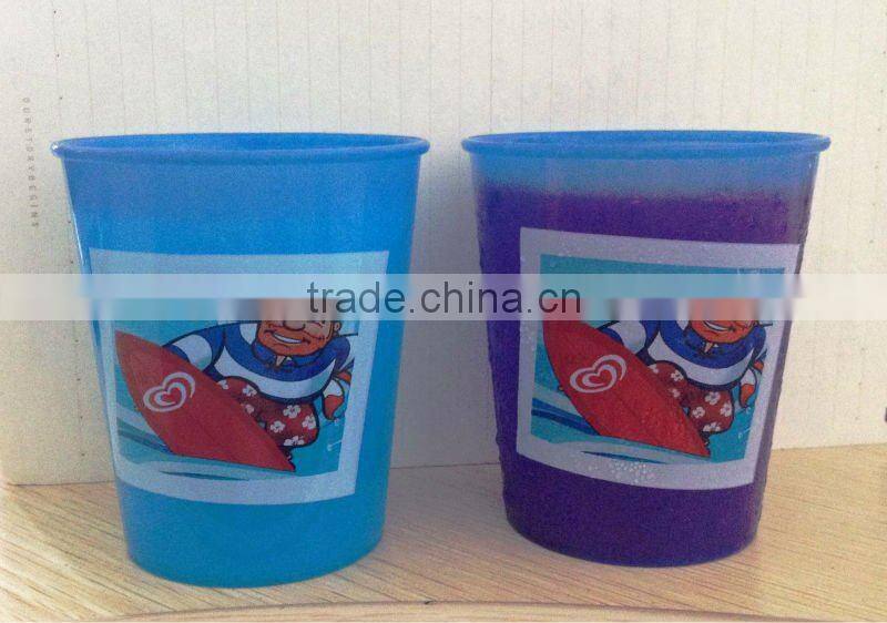 hot sale 3D lenticular cup with straw and lid