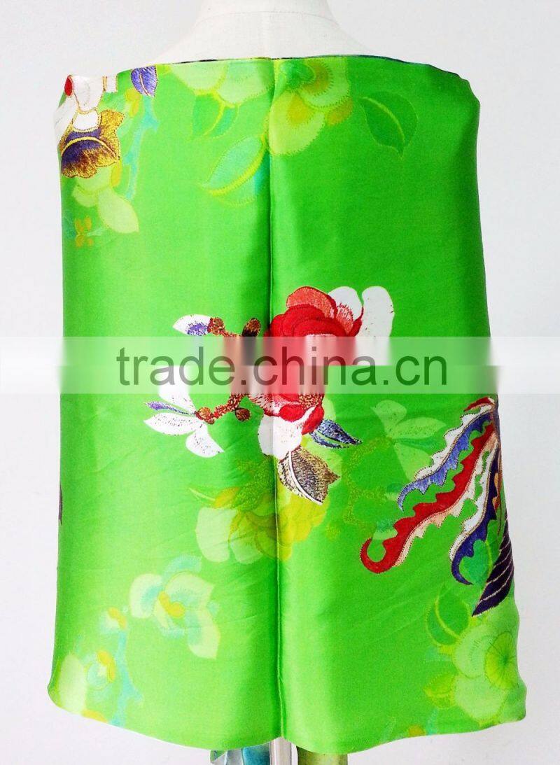 Factory Direct Custom Digital Printed Silk Scarf