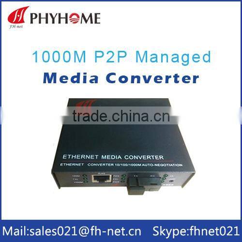 25km 10/100/1000Mbps Fiber optic Ethernet media converter