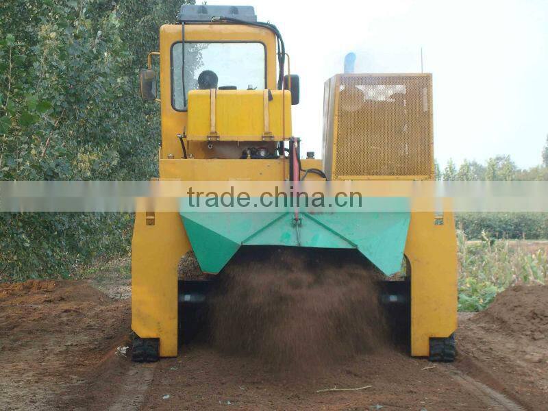 Mechanically Driven self-propelled Compost turner equipment