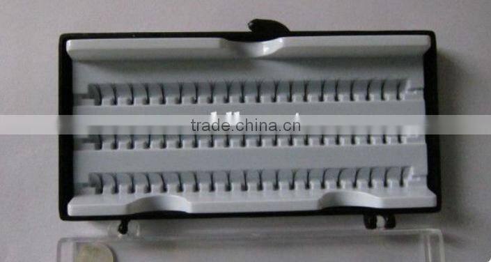 long ultra thick black flare lashes