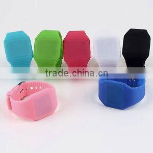 Hot Fashion silicone touch screen led watch