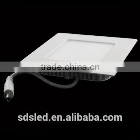 LED Panel light 15W SMD3528 Warm White Square Shape White LED panel light