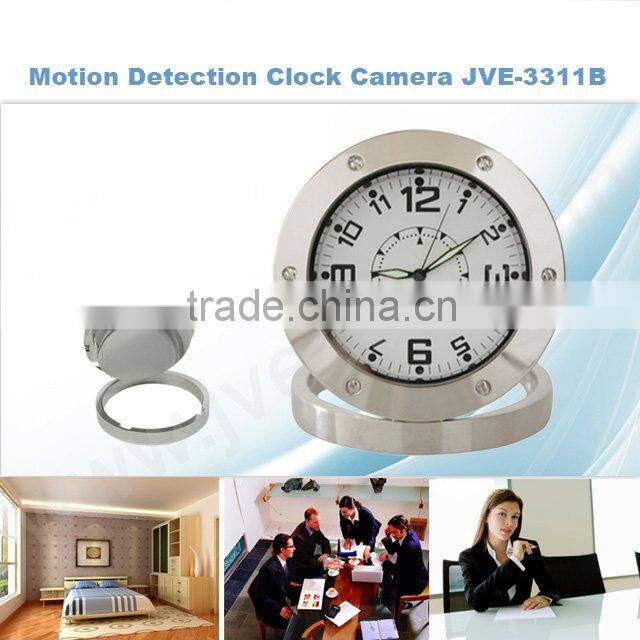 Clock Camera JVE-3311B digital mini security;security video camera;wireless camera video