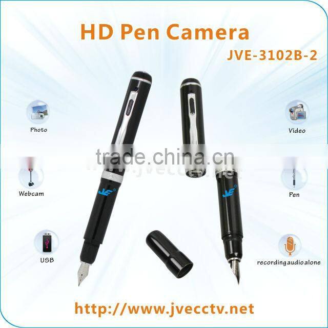 JVE-3102B-2 HD video pen camera fashion pen 1080p new pen digital