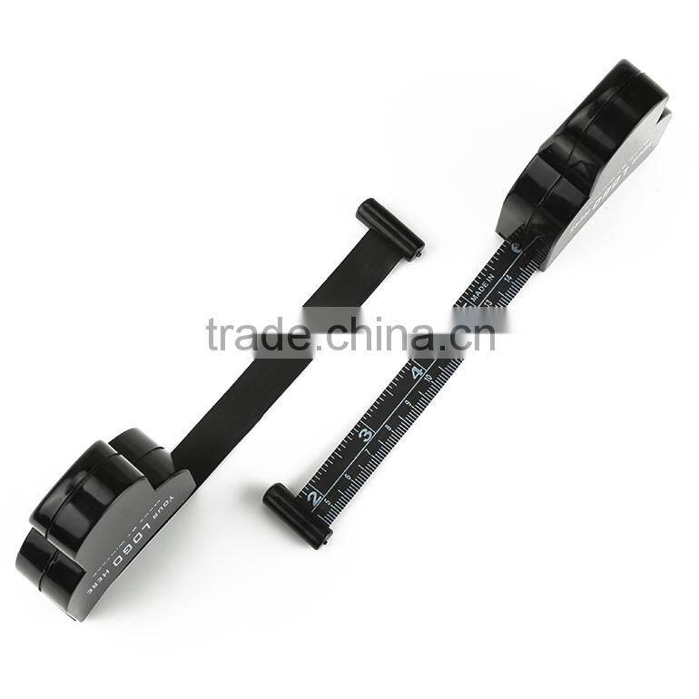 Hot Sale Cool Design Black Customized Printed Your Logo Healthy 1.5m Promotion Body Tape Measure