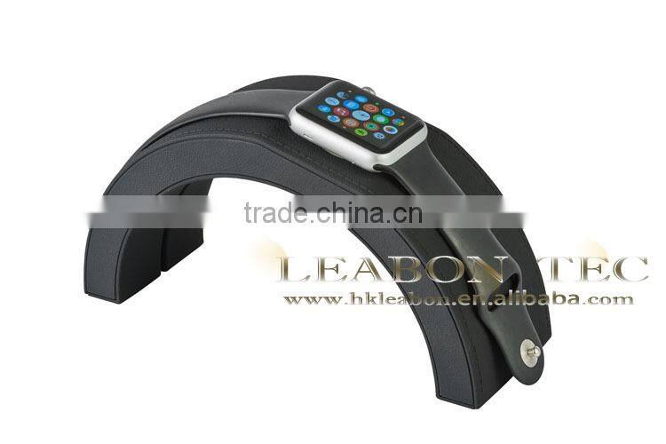 Shenzhen Factory Price leather Watch Stand for Apple Watch Stand Holder