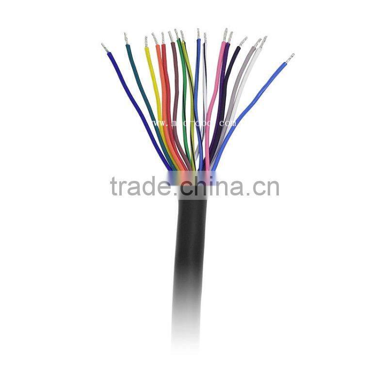 Obd2 Cable, J1962F to Open End, 1 ft