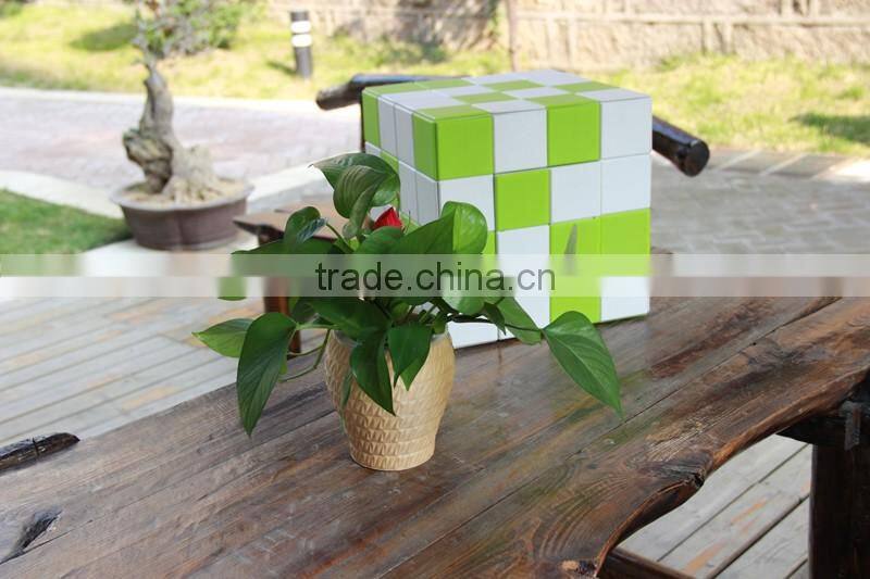 cute 3D green and white printer