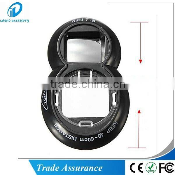 8Style Self Portrait Mirror and Close Up Lens for Fujifilm Instax Mini7S Mini8 Instant Camera Blue