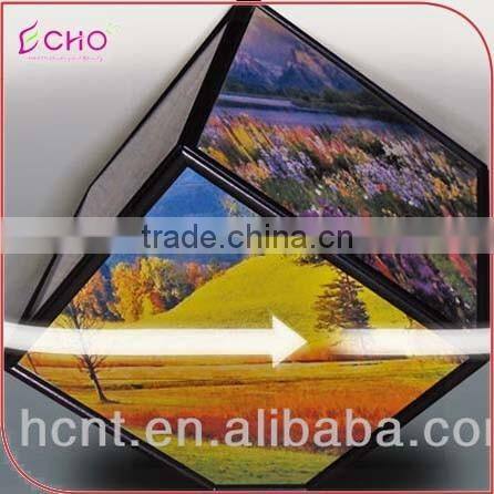 Photo Frame,Cube auto rotation Photo Frame,10CM Cube Photo Frame