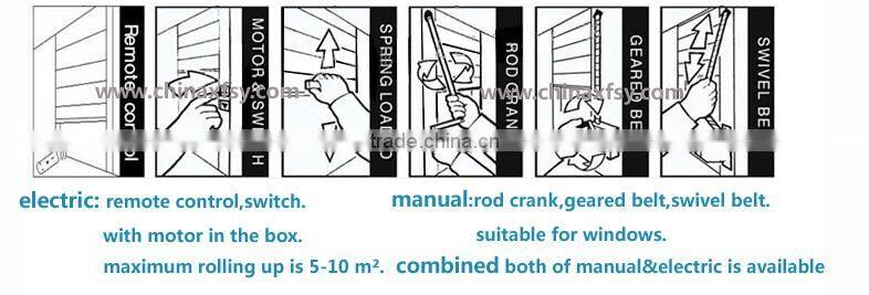 hurricane window aluminum roller shutter good price