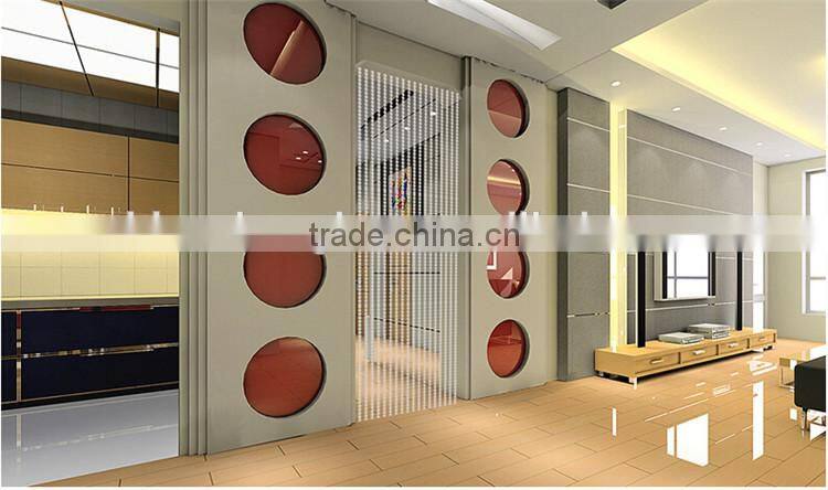 Latest christmas designs hanging door beads curtain for living room