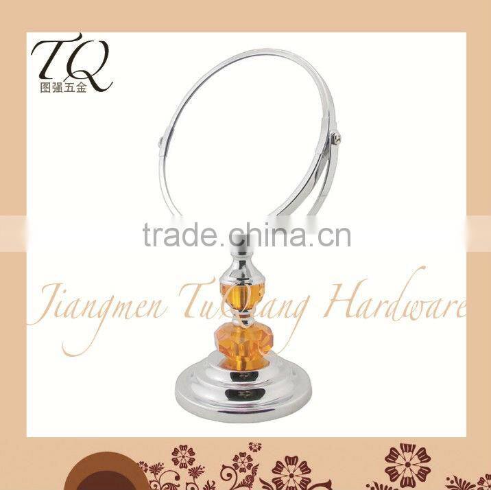 Double Sides Crystal Pocket Cosmetic Mirror