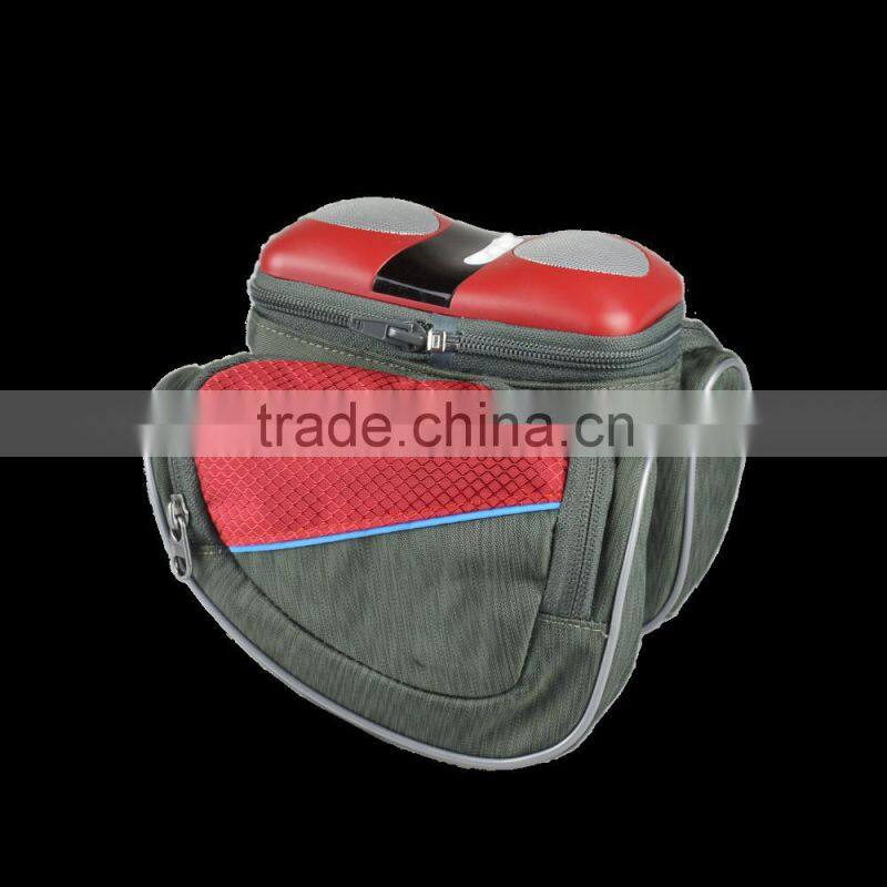 Promotion MP3 bike speakers travel bag with volume