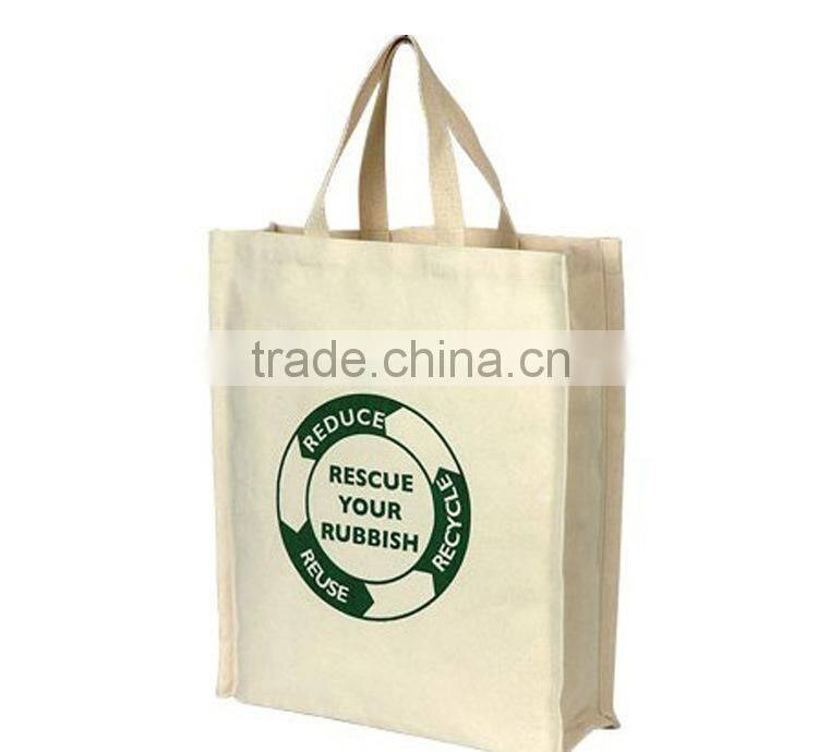 2016 Customed Colorful Printing Canvas Cotton Tote Bag