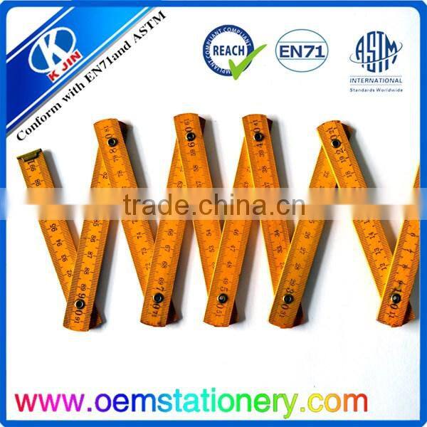 Wholesale cheap price 100cm foldable ruler made from china manufacturers
