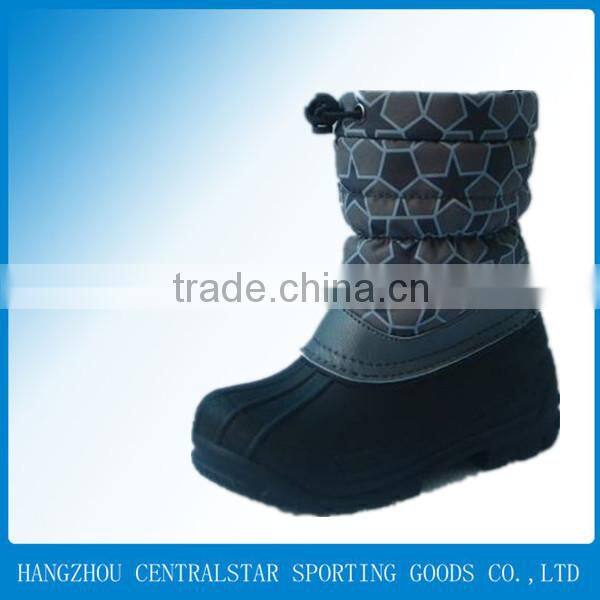 cheap winter waterproof girls red snow boots