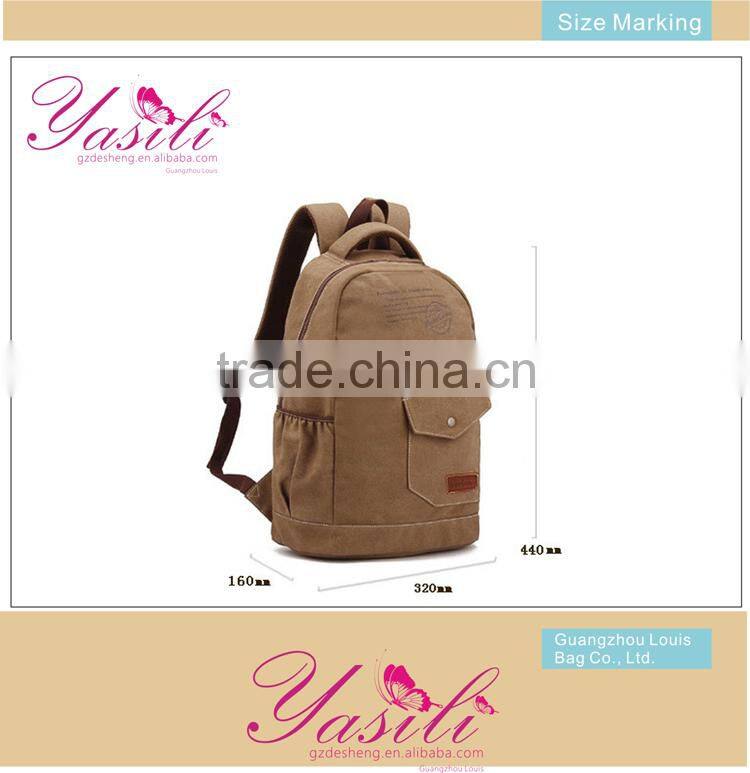 HOT custom canvas backpack Unique Rucksacks