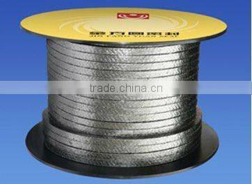 PTFE packing with silicon rubber core