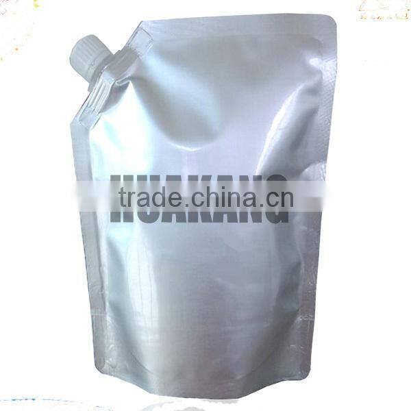 transparent aluminum foil fruit juice packaging bag free standing punching bag
