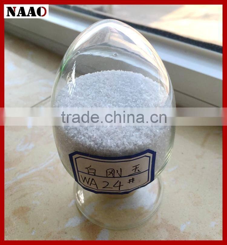 F24 ZIBO NAAO white aluminium oxide/WA as abrasive