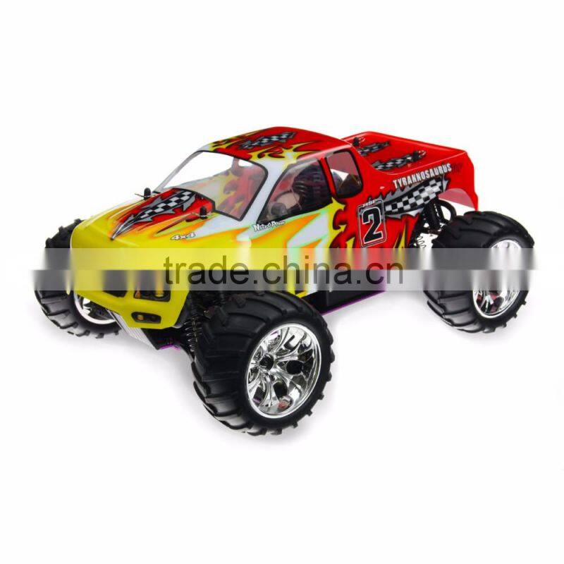 2016 new product 1/10th scale 2.4G HSP 94108 high speed off-road RC nitro monster truck 4x4