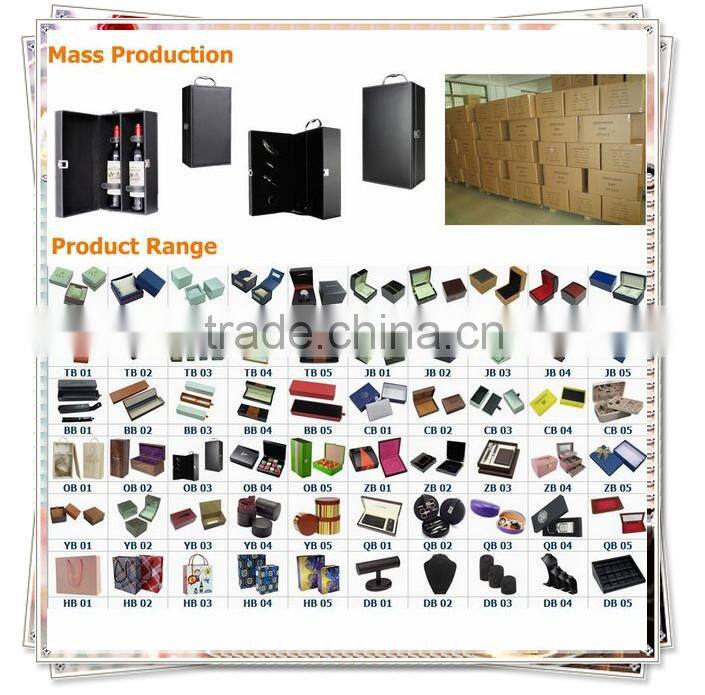 exquisite promotion gift leather wine box hot sale