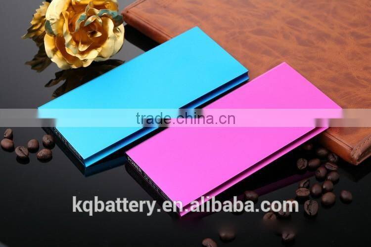 flashlight dual usb 10000mah slim power bank charger