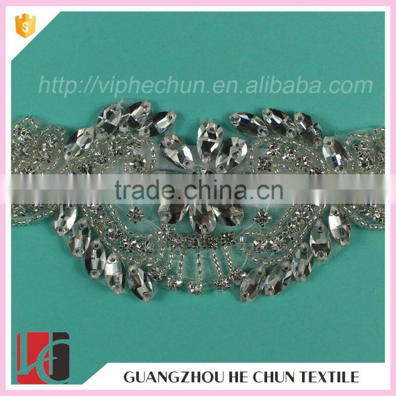 HC-7490-1 Hechun Fashion Design Decorative Sash Beaded Trim
