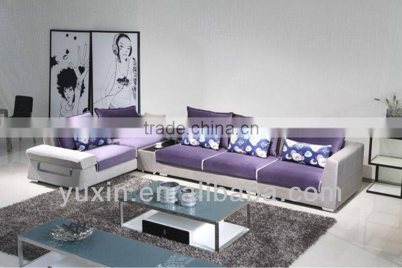 Arab antique violet velvet furniture large sofa set