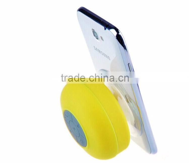 Portable Stereo Waterproof Speaker Bluetooth Shower Speaker with Suction Cup